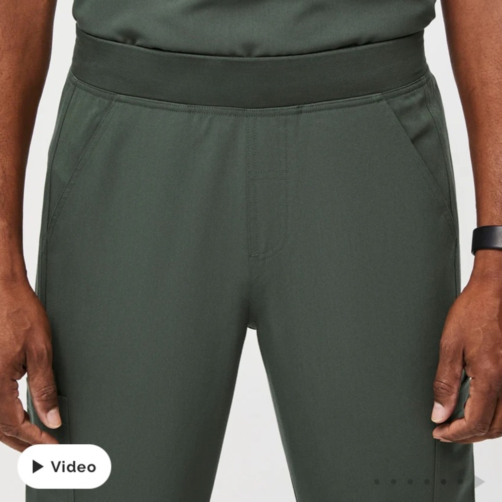 Figs Straight-Legged Fion x Axim Men’s Cargo Scrub Pants In Size Medium/ Tall. - Picture 5 of 10
